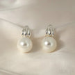 18K Gold Plated Sterling Silver Minimalist Pearl Stud Earrings Nan