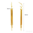 18K Gold Plated Sterling Silver Tassel Stud Earrings Luna