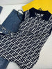 Monogram Knit Polo Tank