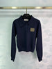 Logo Patch Knit Polo