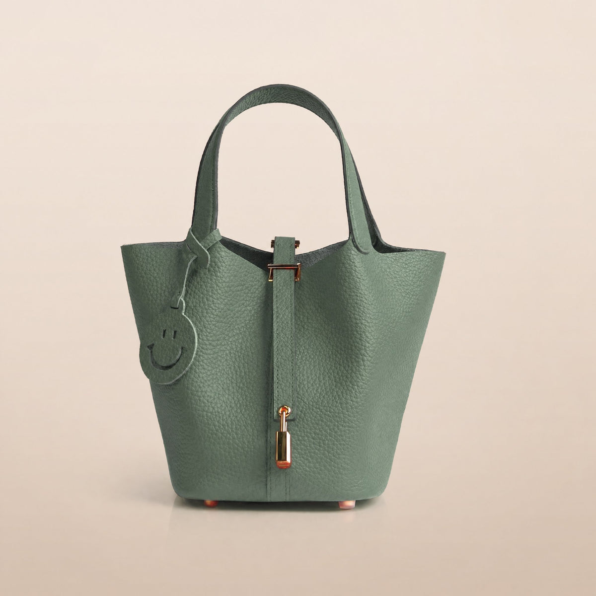 Etoupe Luxe Lock Tote