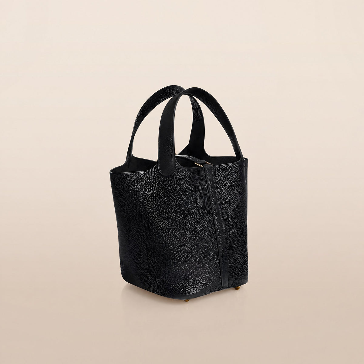 Etoupe Luxe Lock Tote