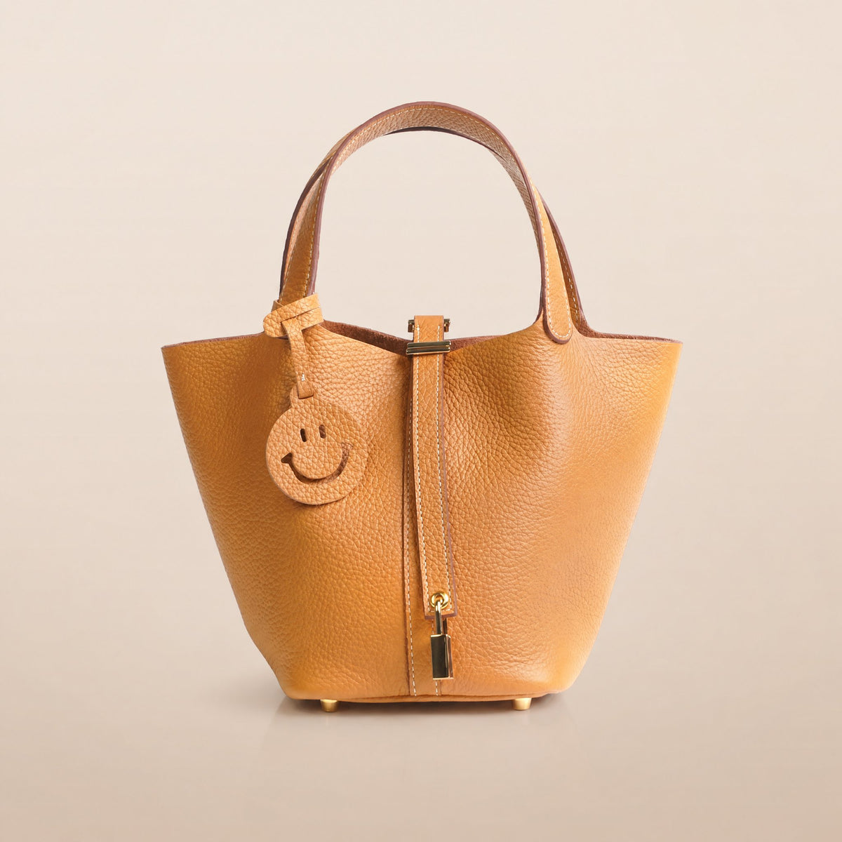 Etoupe Luxe Lock Tote