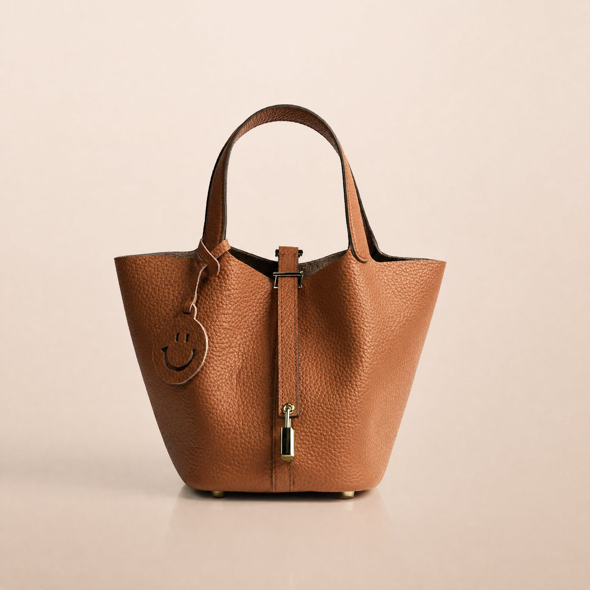 Etoupe Luxe Lock Tote