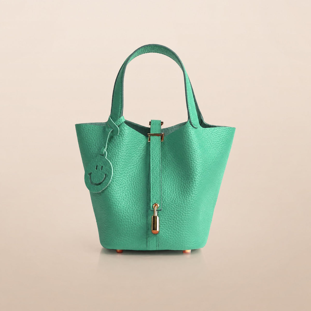 Etoupe Luxe Lock Tote