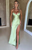 Ruby Radiance Maxi Dress - Sage