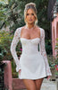 Twilight Temptation Mini Dress- Ivory