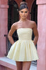 Melinda Mini Dress - Lemon