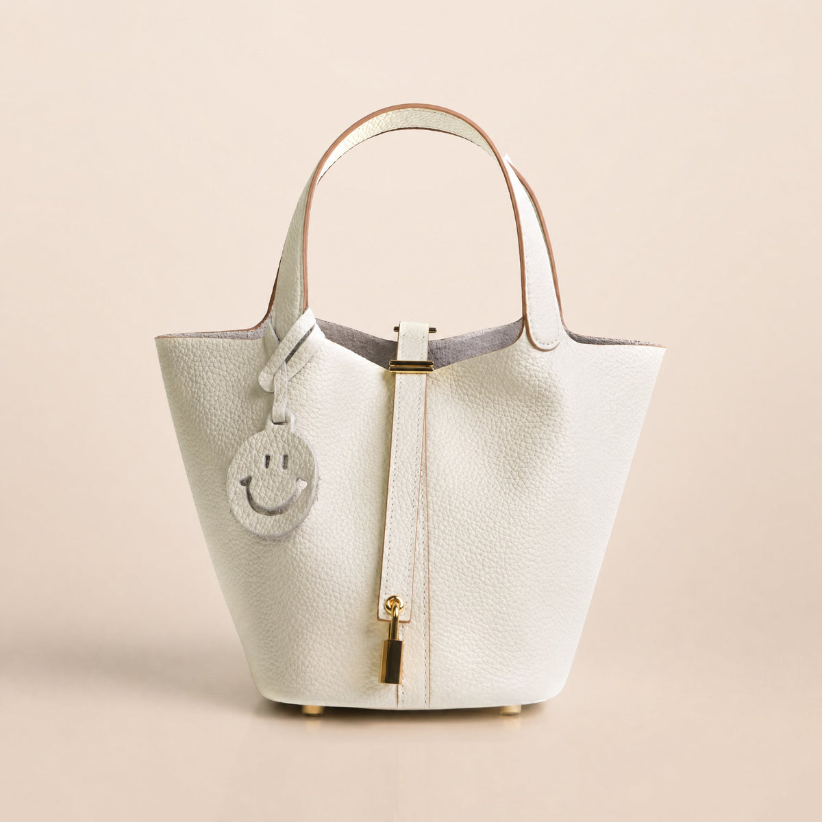 Etoupe Luxe Lock Tote