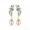 Natural Freshwater Sterling Silver Pearl Stud Earring Adalynn