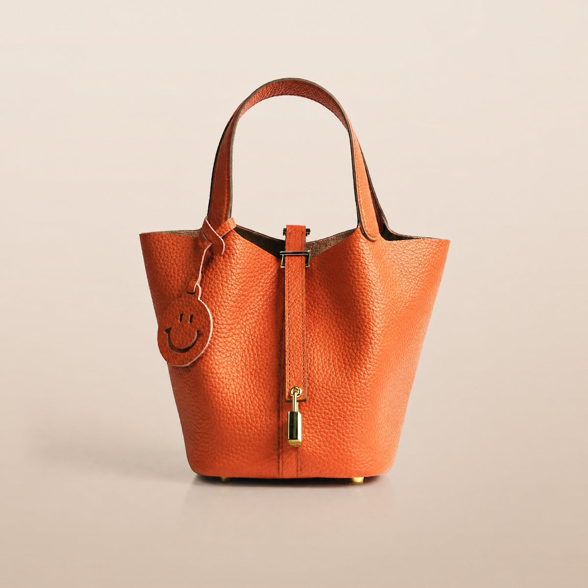 Etoupe Luxe Lock Tote