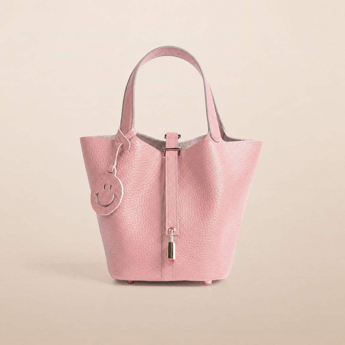 Etoupe Luxe Lock Tote