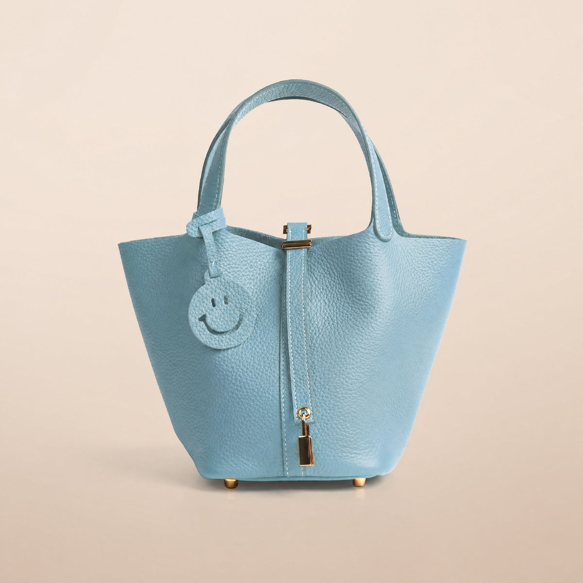 Etoupe Luxe Lock Tote