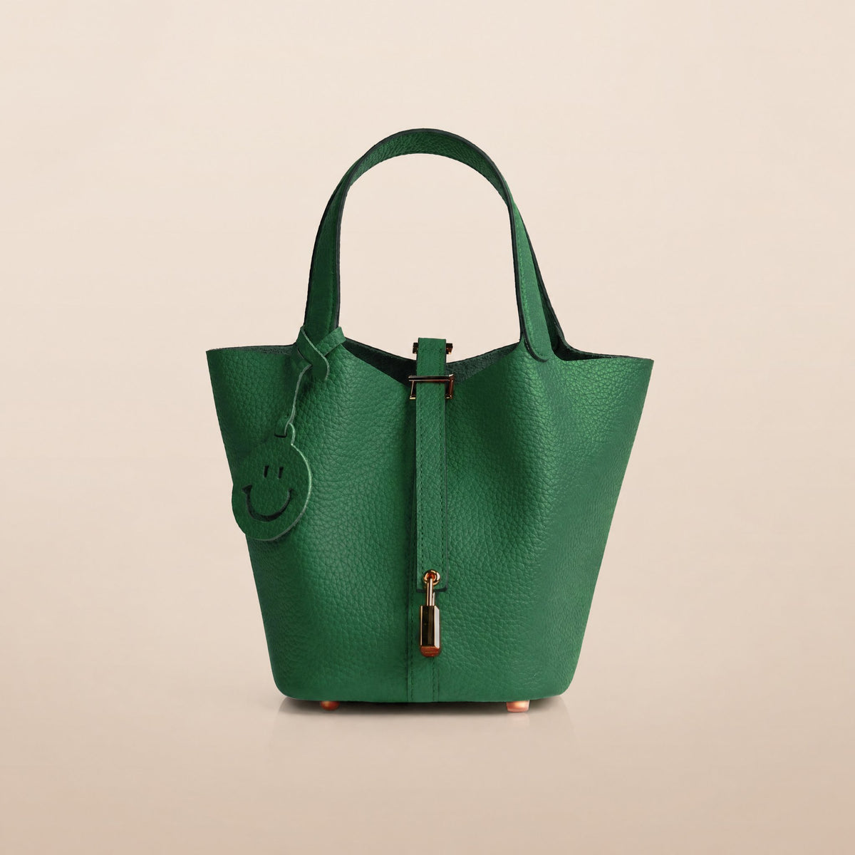 Etoupe Luxe Lock Tote