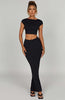 Yazmin Maxi Skirt - Black