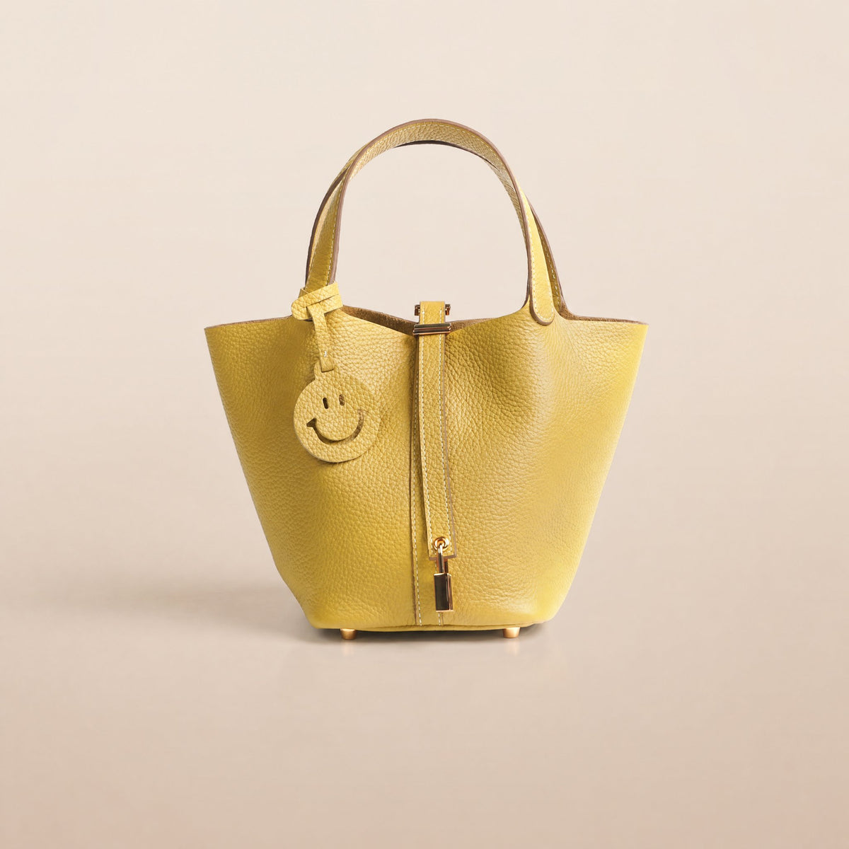 Etoupe Luxe Lock Tote
